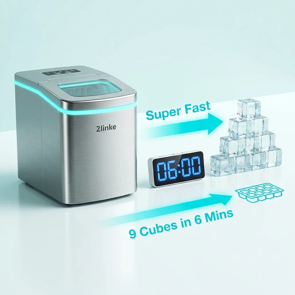 Zlinke 6-Minute Fast Ice Process
